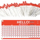 Illustration for article titled People Might Actually Care Who You Are Thanks To This DIY LED Nametag